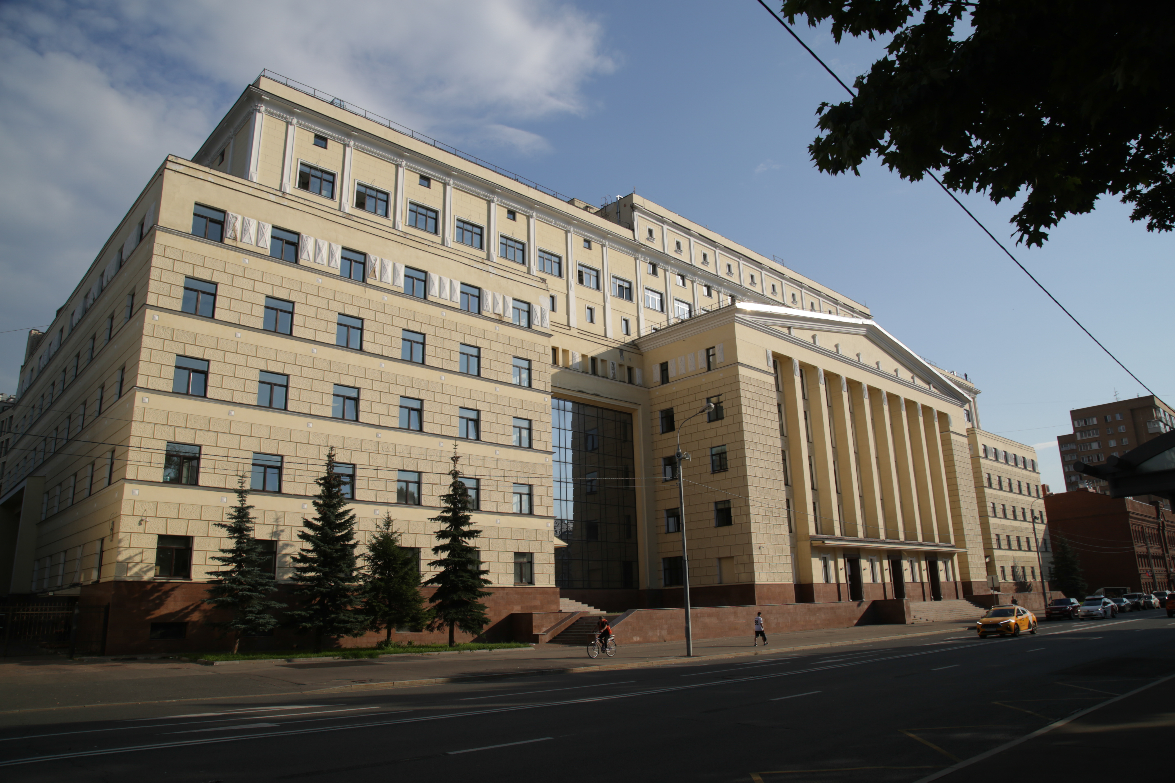 Реконструкция новой штаб-квартиры Минстроя России